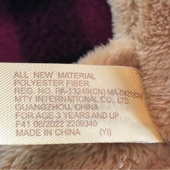 DanDee Toy Plush Rudolph Red Nose Reindeer Clarice Fleece Throw Pink Black Check - Picture 11 of 14